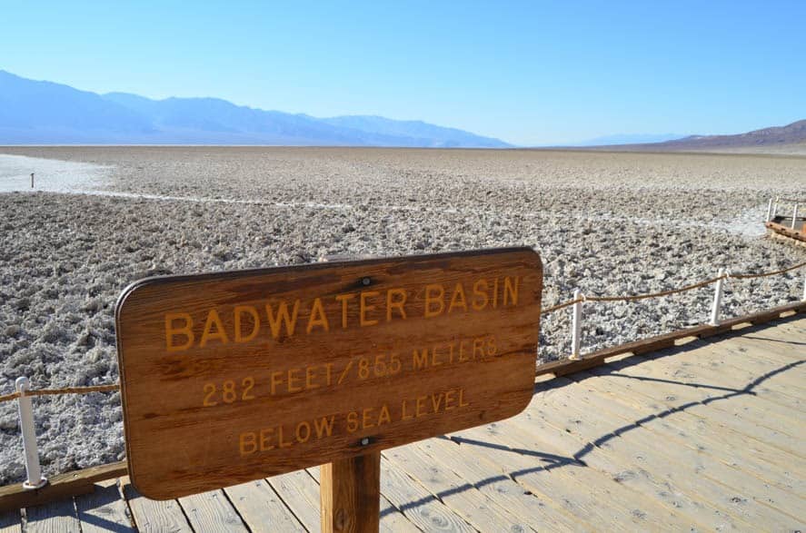 Badwater Basin - The lowest elevated place in North America