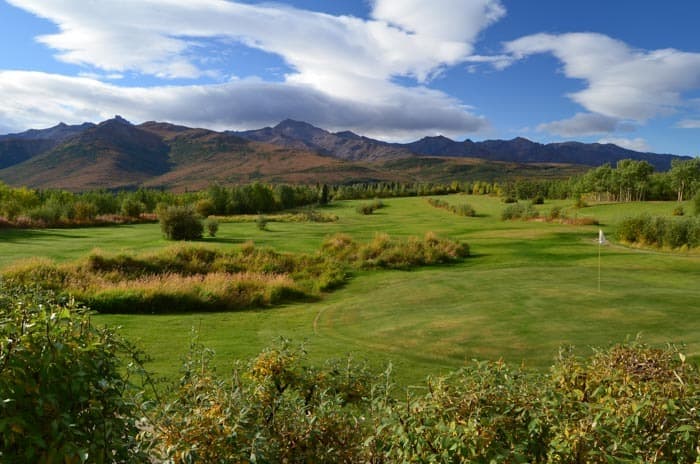 Golf course Black Diamond, Healy, Alaska