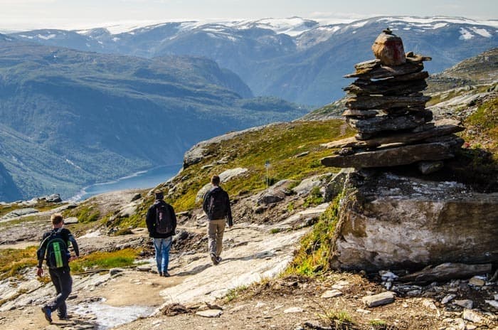 Norway offers wonderful hikes