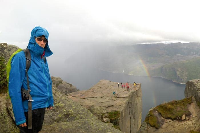 It rains a lot in Norway, don't underestimate your clothing!