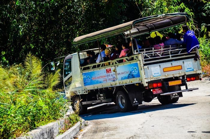 You will feel like riding a roller coaster on these trucks.