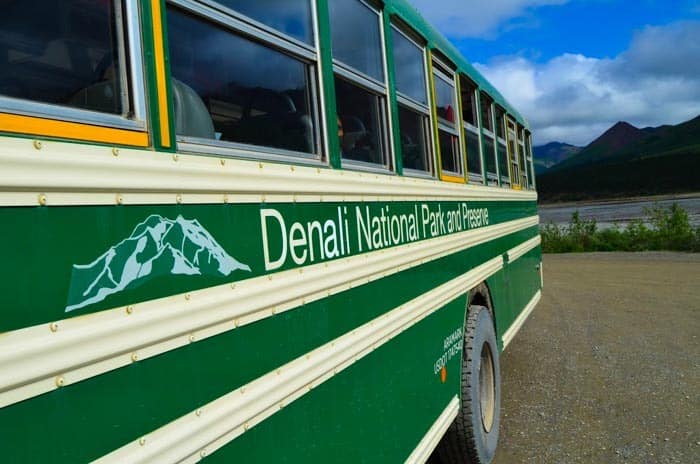 Autobus národního parku Denali
