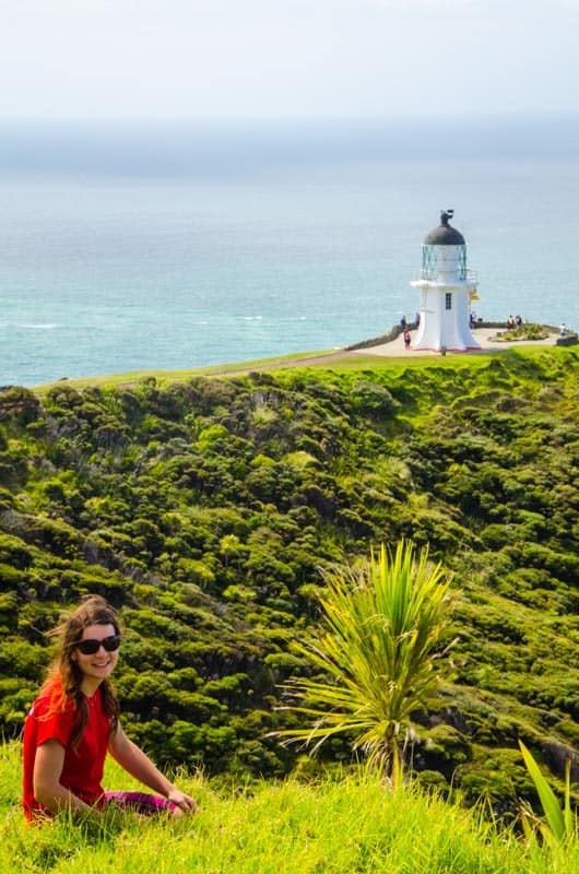 The picturesque lighthouse of Cape Reinga﻿, Northland. 