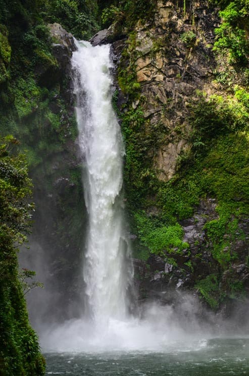 Tappiya waterfall, beautiful hike from Batad village. the Philippines