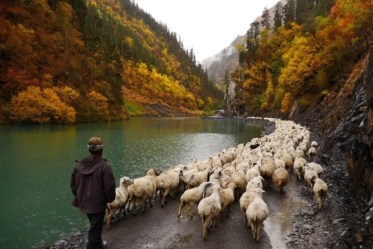 Nádherná horská oblast Tusheti