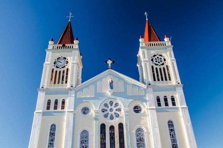 Cathedral of Our Lady of Atonement in Baguio. Luzon, the Philippines