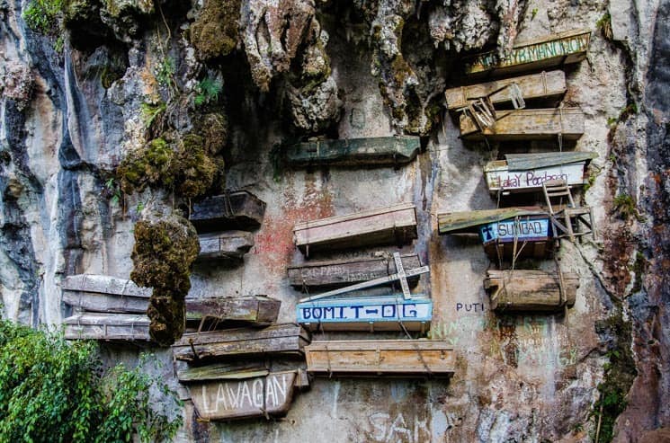 Hanging Coffins, Sagada, Luzon, the Philippines