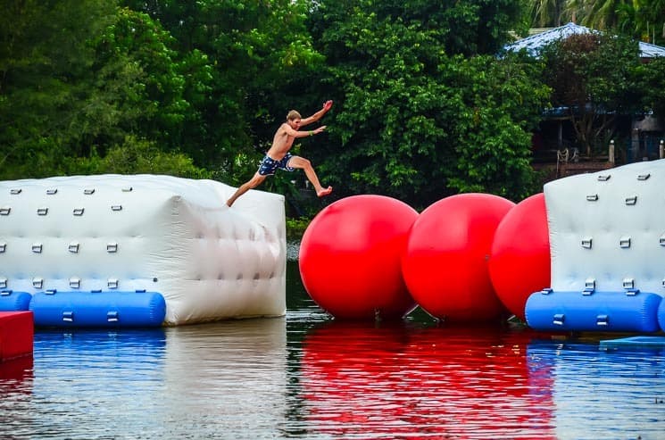 Vodní park Challenge Phangan - největší zážitek z Koh Phanganu