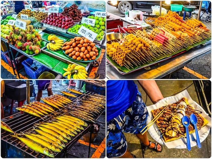 You will fell in love with Thai evening markets, Best things to do in Koh Phangan