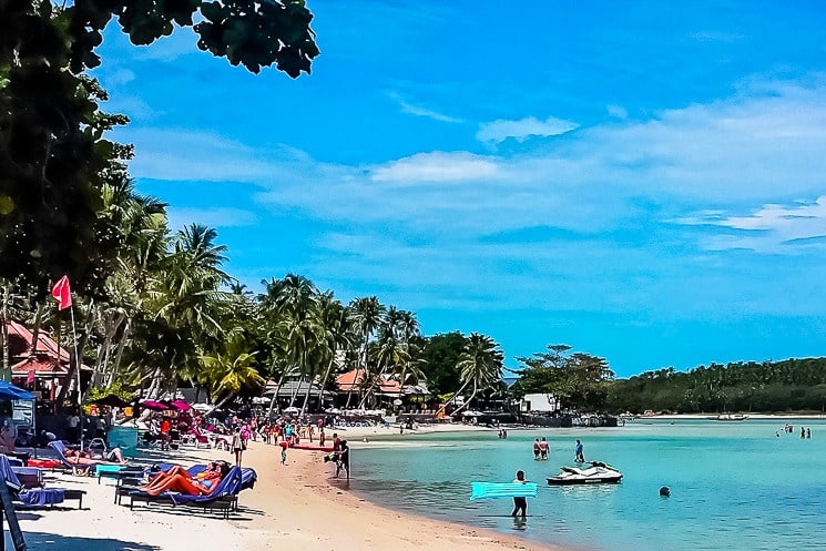 Chaweng Beach, Koh Samui Blog, Thajsko