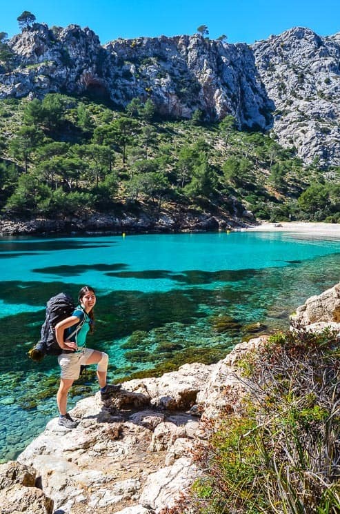 Sea has a wonderful color in Mallorca