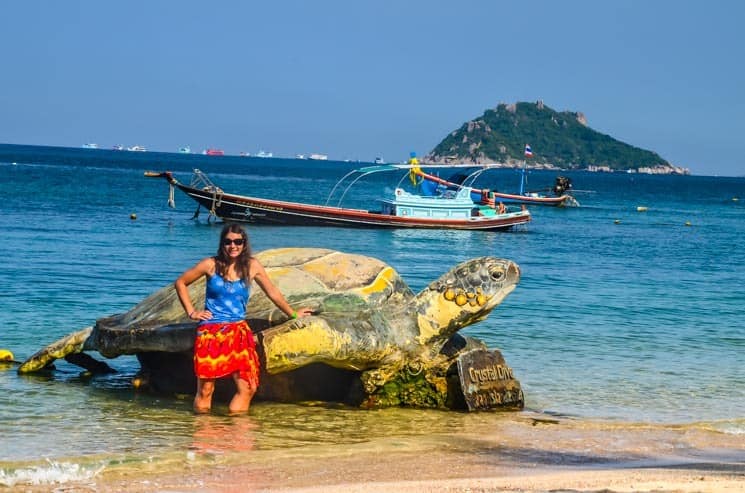 Sairee Beach, Koh Tao Thajsko