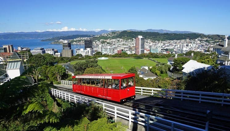  Wellington Cable Car, North Island of New Zealand
