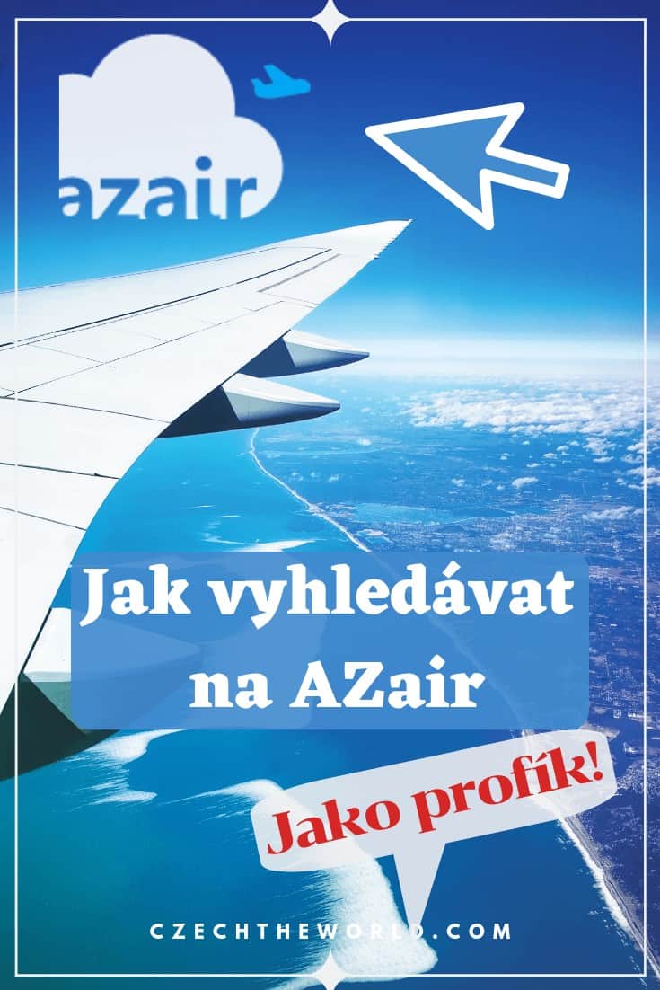 Jak chytře hledat letenky na AZair – kompletní návod