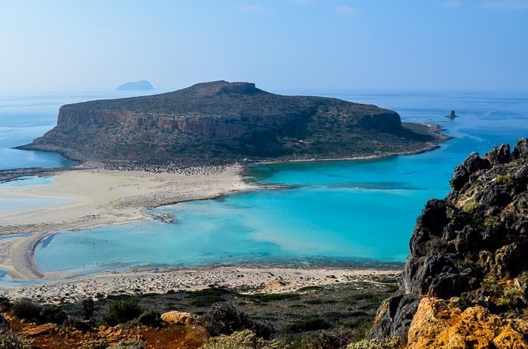 Pravděpodobně nejkrásnější pláž Kréty. Řecko   