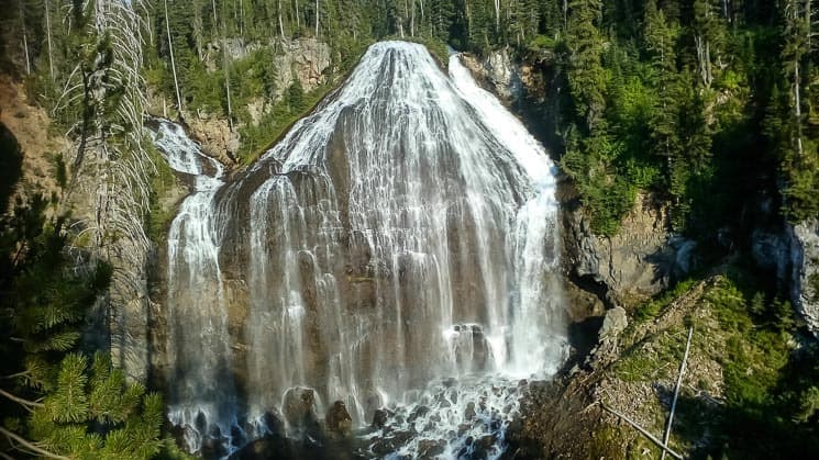 Union Falls, nice hike with a trailhead by the Grassy Lake Reservoir.