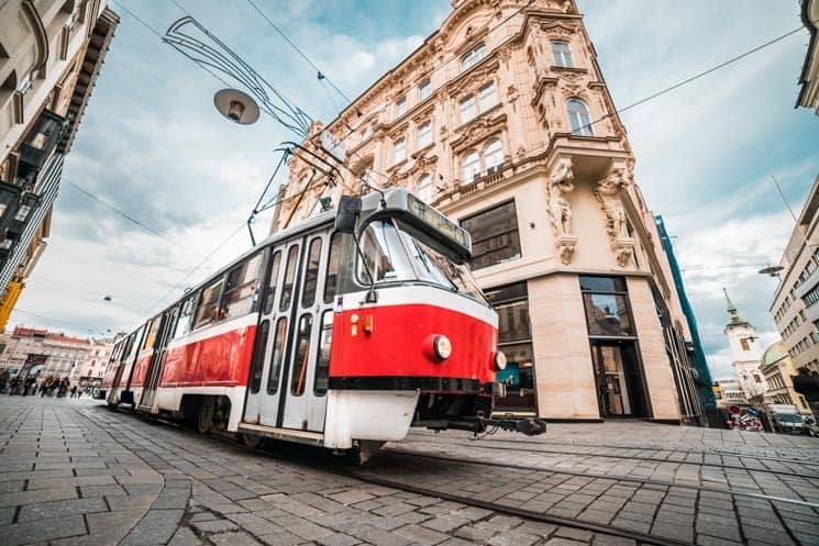 Tram. People in the Czech Republic call it "Tramvaj", we call in "Šalina" in Brno. Things to Do in Brno