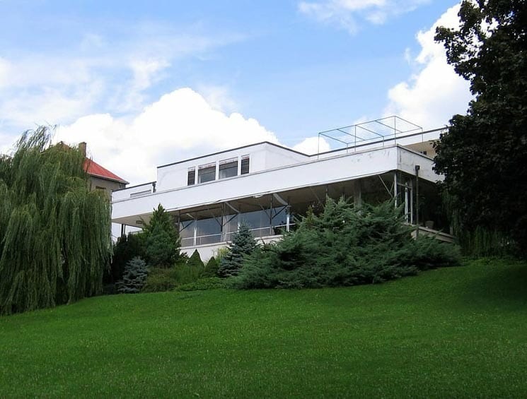 Vila Tugendhat from its garden. Things to Do in Brno