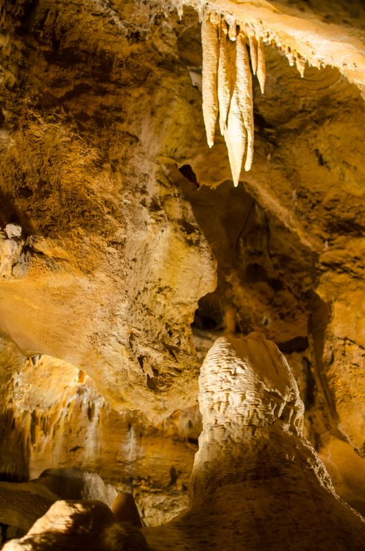 Krápníková výzdoba Koněpruských jeskyní