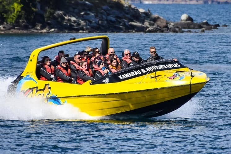 S KJet zavítáme kromě jezera i na řeku Kawarau a Shotover