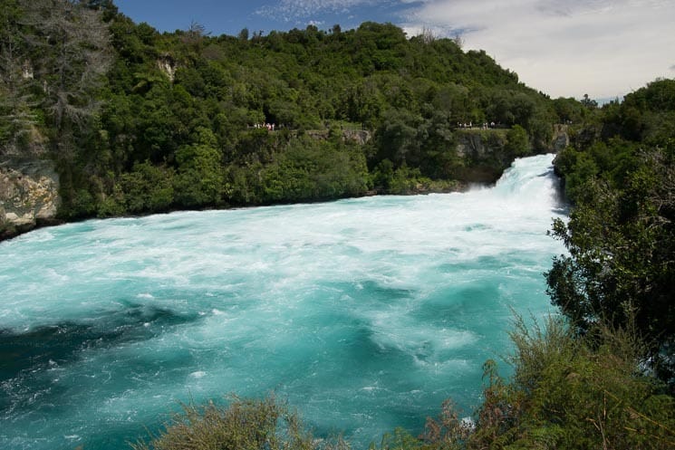 Huka Falls, North Island of New Zealand