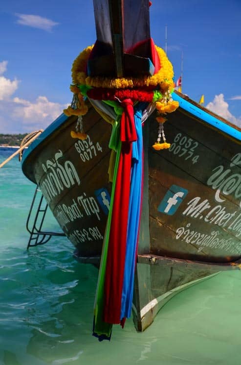 Koh Phi Phi long tail boat