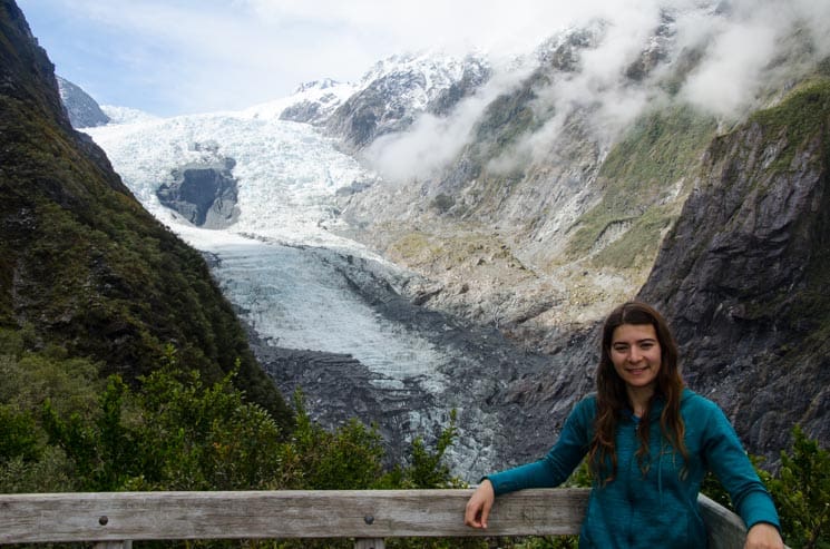 Ledovec Franz Josef - Nový Zéland