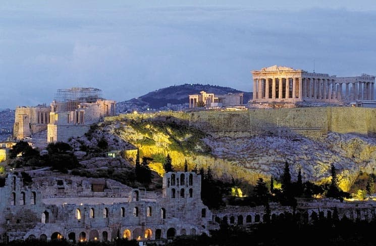 The Acropolis in Athens, Greece - landmarks