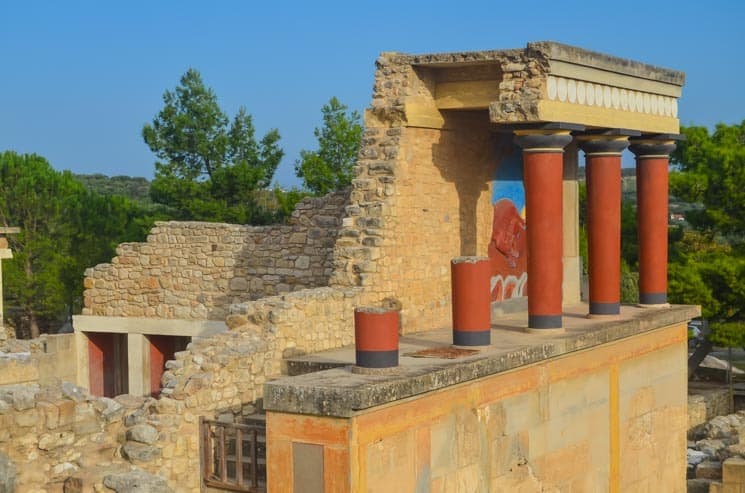 Landmarks in Greece - Knossos