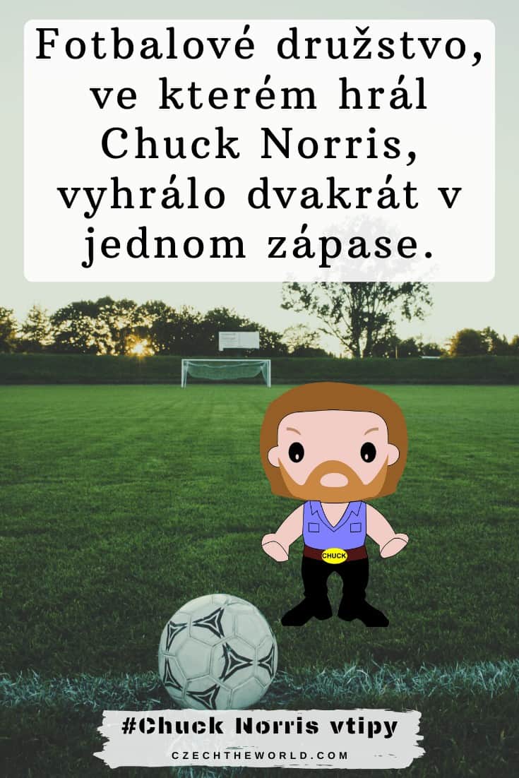 Fotbalové družstvo, ve kterém hrál Chuck Norris, vyhrálo dvakrát v jednom zápase.