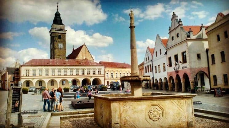 Lovely Czech town Slavonice