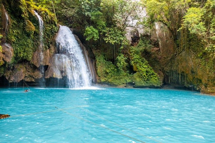 Best Tourist Spots in Cebu - Kawasan Falls