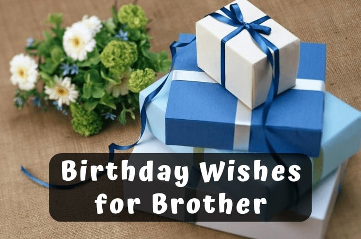 ▷ 395 Beautiful Birthday Wishes for Brother (for Year 2023)