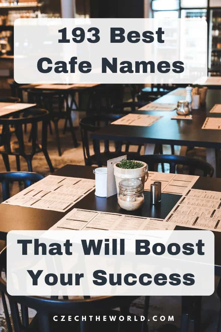 Best Cafe Names