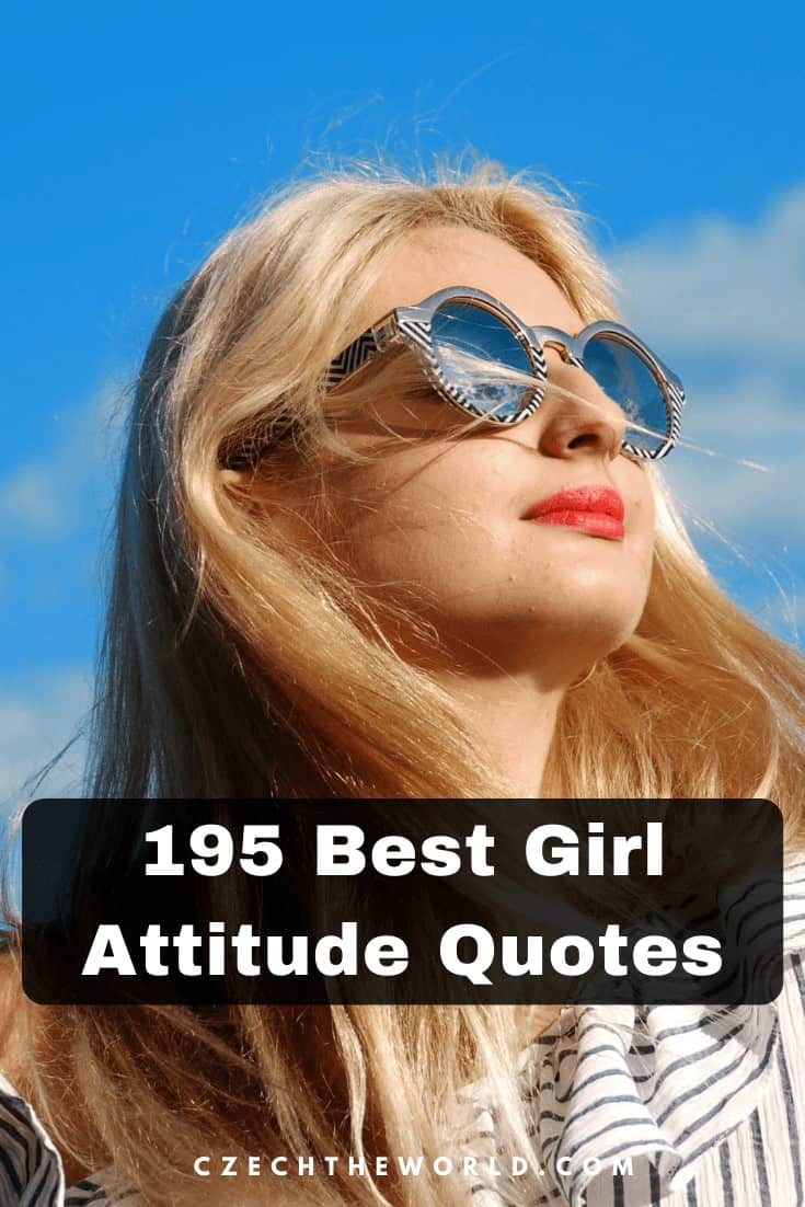 195 Best Girl Attitude Quotes