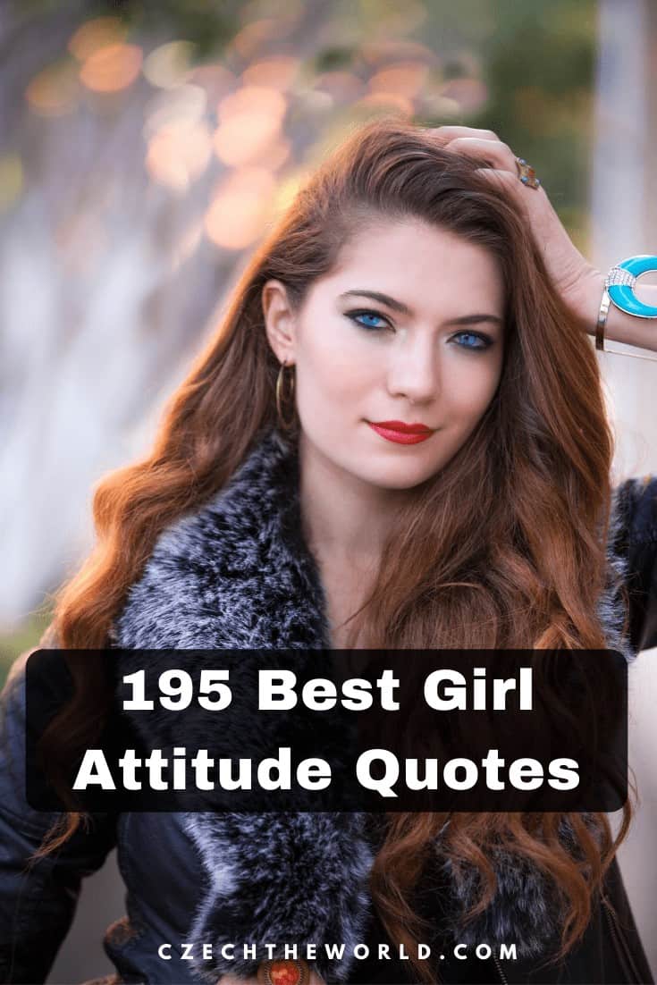 195 Best Girl Attitude Quotes