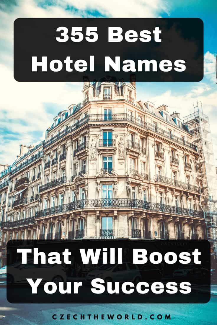 Best hotel names