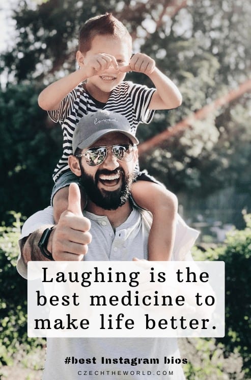 Happy & Laugh Instagram VIP Bio Quotes