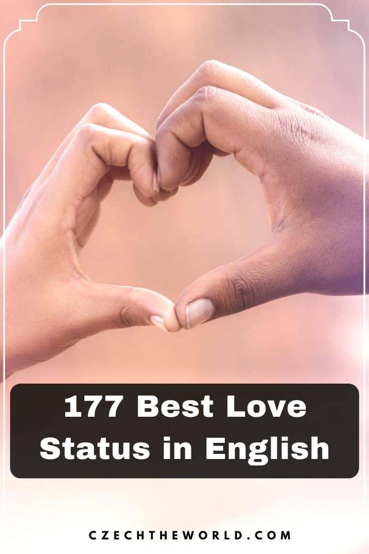 ▷ 315 Best Love Status in English Ideas (You Can Use in 2023)