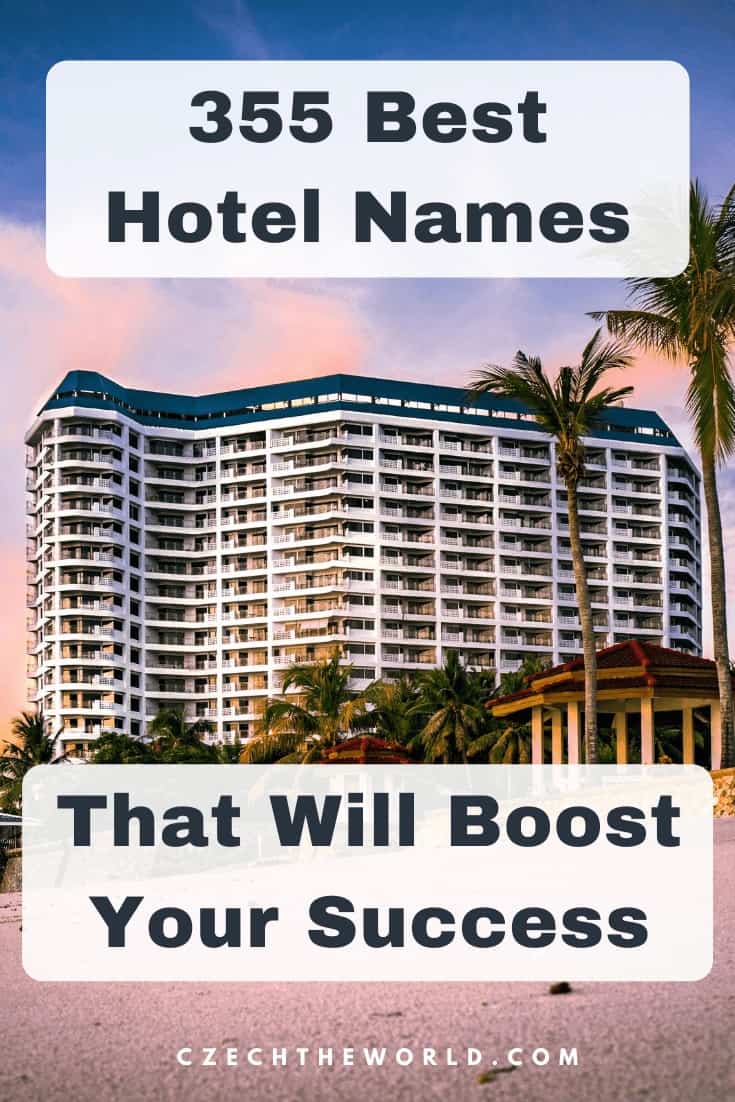 Best names for hotels