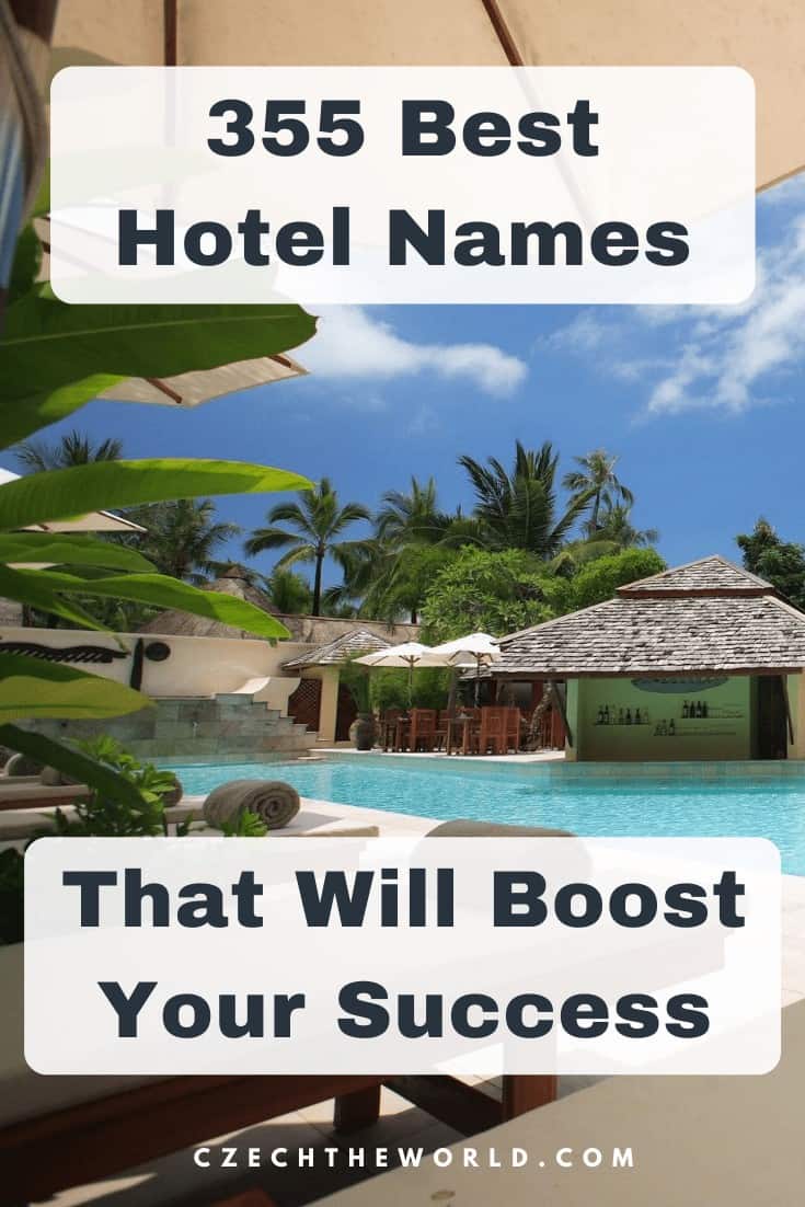 Best Names for hotels 