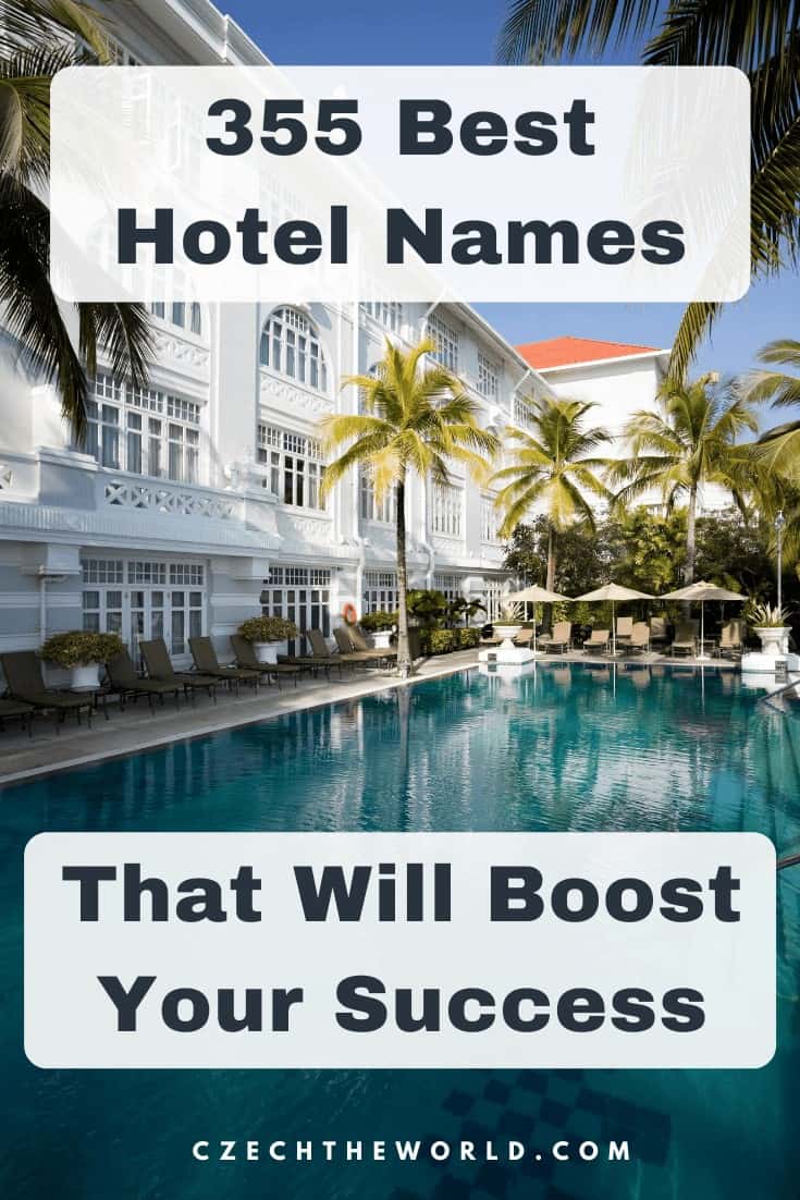 Best Names for hotels 