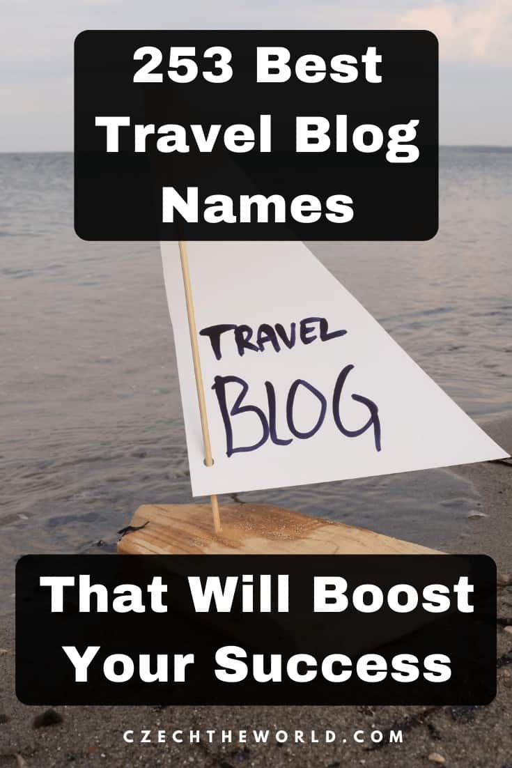 Best Travel Blog Names