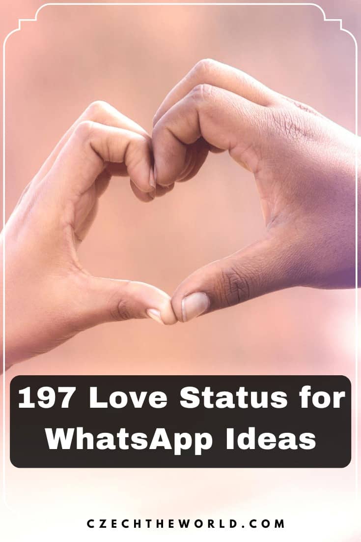 Love Status for WhatsApp Ideas 