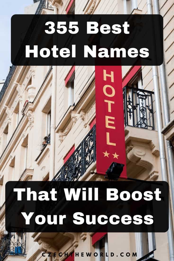 Names for a hotel