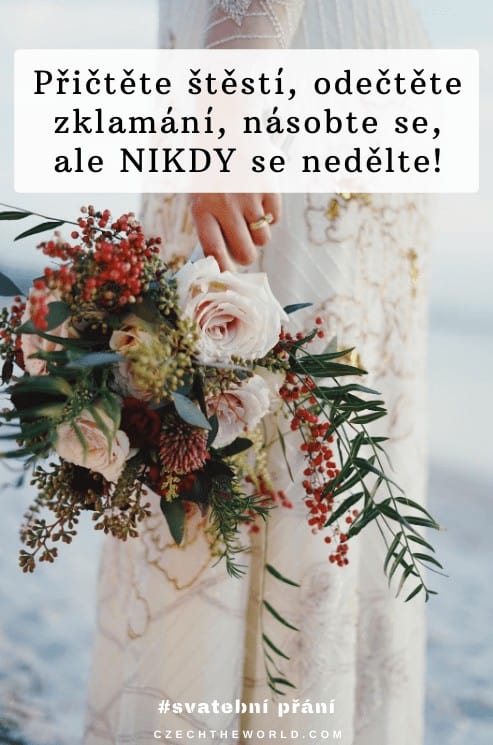Krátké svatební přání