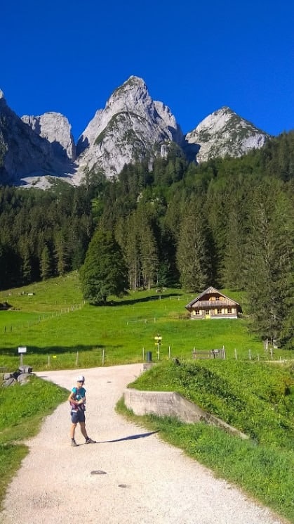 Stezka kolem jezera Gosausee - Rakousko