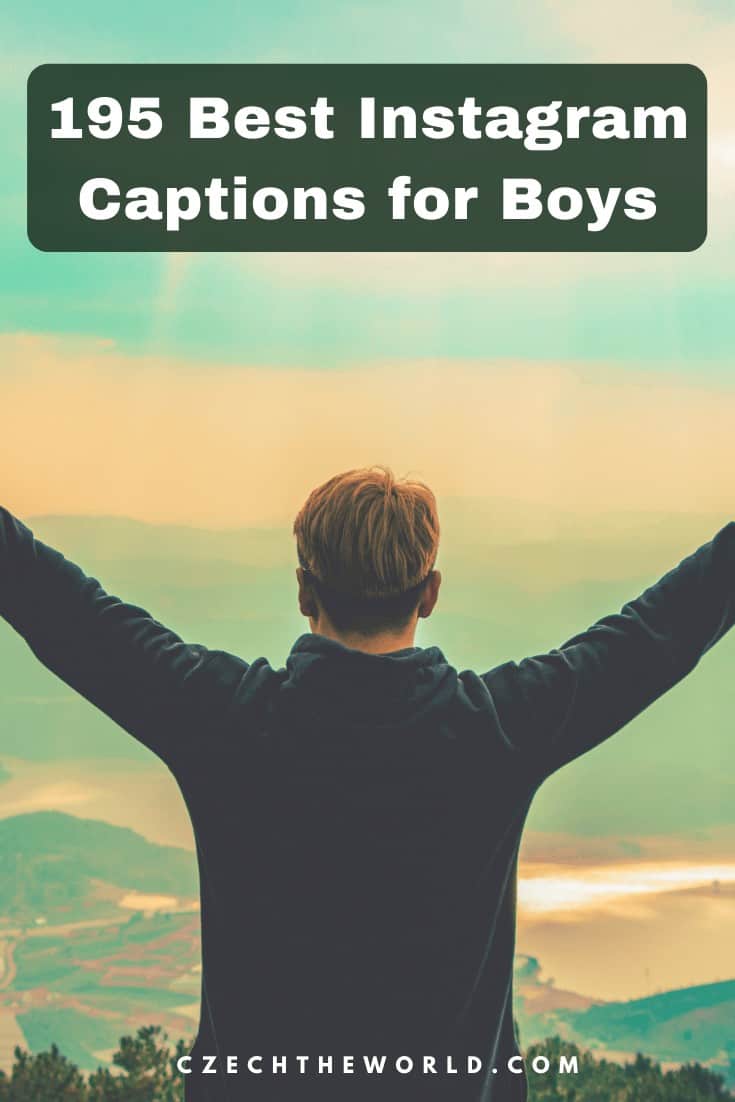 735 Best Instagram Captions for Boys Blogcestnik.cz