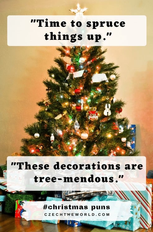 Christmas Tree Puns