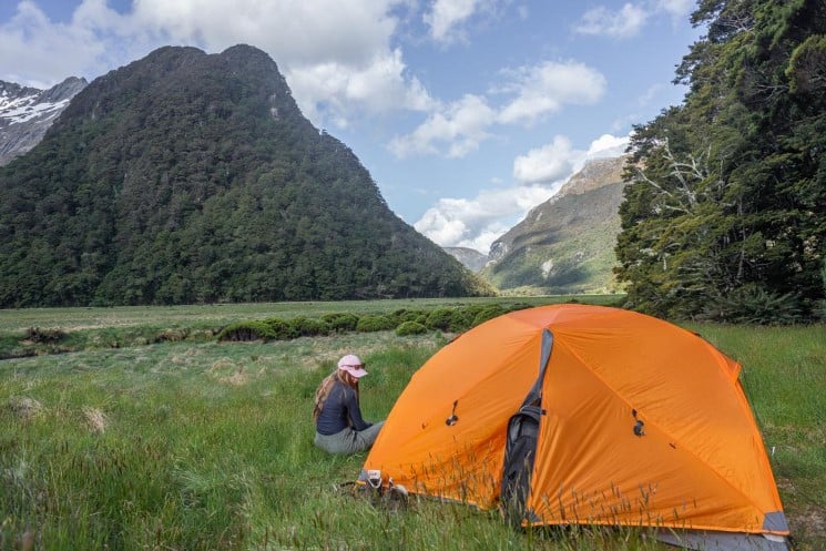 Routeburn Flats Campsite